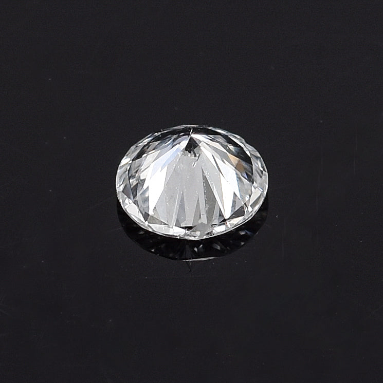 0.32 Carat GIA Certified Round Brilliant Cut Diamond 4.56 - 4.60 x 2.58 mm D SI2