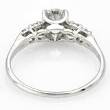 Estate 18K White Gold Diamond Band Ring