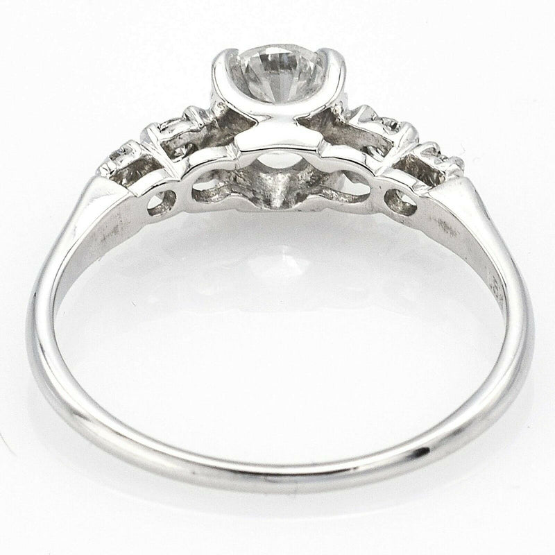 Estate 18K White Gold Diamond Band Ring