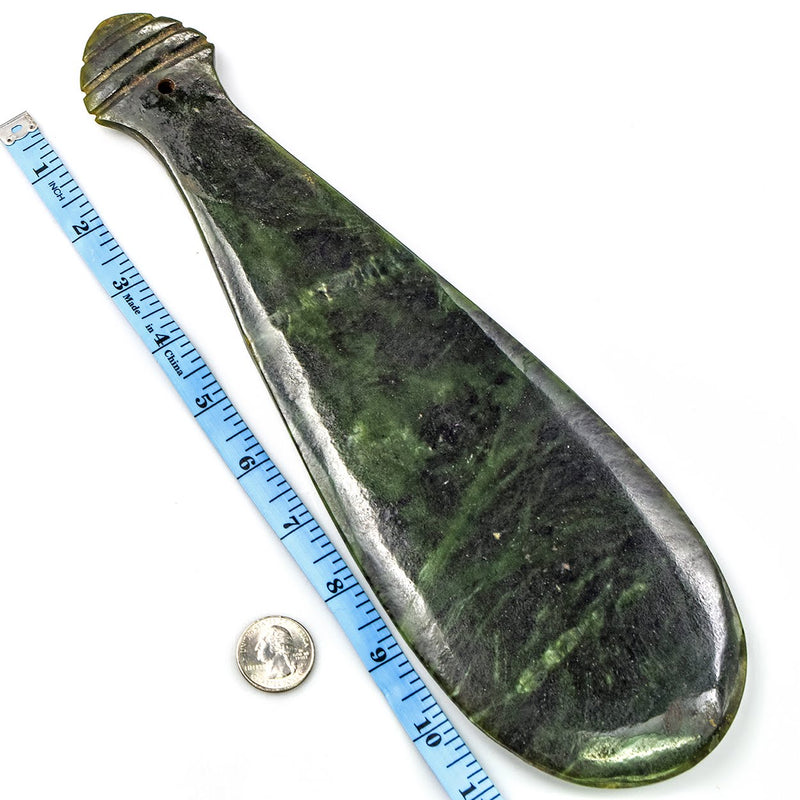 Mere Pounamu Jade Maori Carved Hand Club
