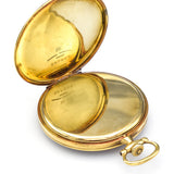 Antique 18K Gold Agassiz Pocket Watch 21 Jewels Switzerland
