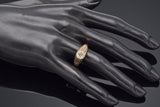 Antique 14K Yellow Gold 0.93 Ct Diamond Art Deco Band Ring 5.8 Grams Size 10