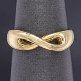 Vintage Tiffany & Co. 18K Yellow Gold Infinity Band Ring 4.4 Grams