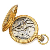 Antique 1880's 18k Gold Patek Philippe Pocket Watch Hunters Case Rare Dial