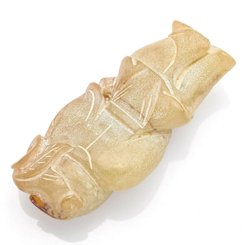 Antique Carved Jade Figurine