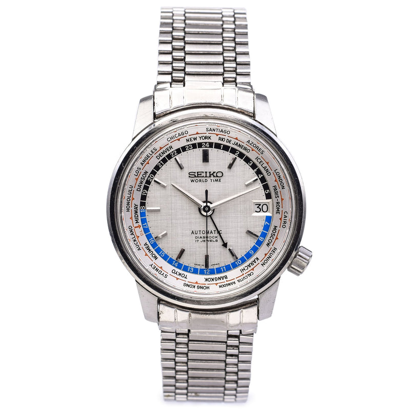 Vintage Seiko World Time Automatic Watch 1964 Tokyo Olympics