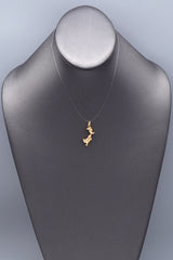 Vintage 18K Yellow Gold Donald Duck Charm Pendant