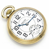 1936 Waltham Premier Vanguard Pocket Watch 23 Jewel 6 Position 10K Gold Filled