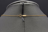 $4,400 Appraised Tiffany & Co. 18K Gold 1.70 TCW Diamond Heart Pendant Necklace