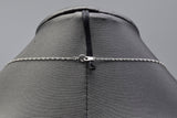 Estate Milor Platinum Long Singapore Chain Necklace