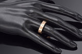 Cartier Love 18K Rose Gold Band Ring 5.5 mm + Pouch, Certificate of Authenticity