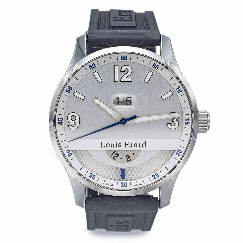 Louis Erard 1931 Dual Time Automatic Men's Watch 82 224 AA01 +