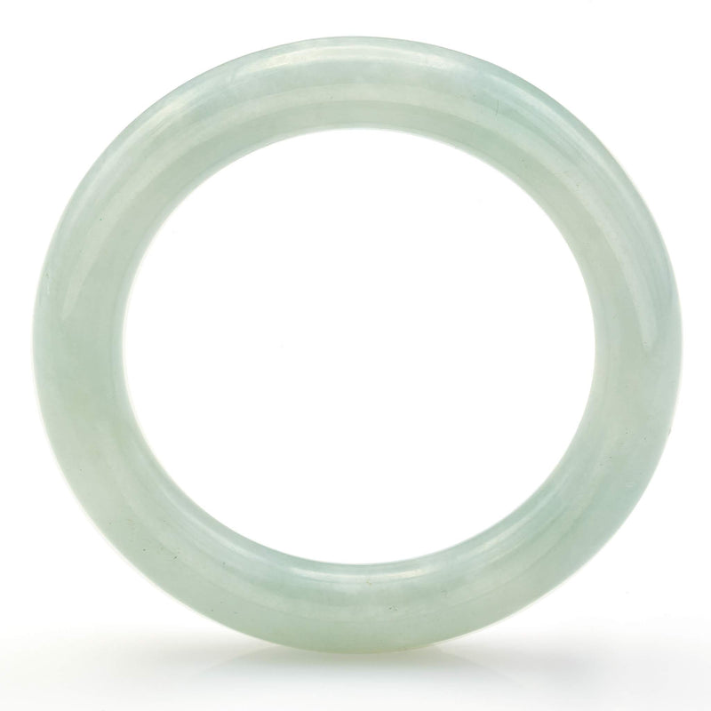 Vintage Translucent Green Jade Baby Bangle Bracelet Lot of 2