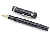 Montblanc Agatha Christie Limited Edition Sterling Silver 18K Snake Fountain Pen
