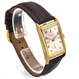 Patek Philippe Geneve 18K Gold Cal 9-90 Hand Wind Mens Watch Ref 1560/1 +Booklet