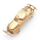 Vintage 14K Yellow Gold Car Charm Pendant