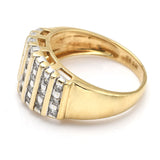 Vintage 14K Yellow Gold 0.60 TCW Diamond Band Ring