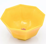 Antique Qianlong Dynasty 18th Century Beijing Yellow Glass Bowl