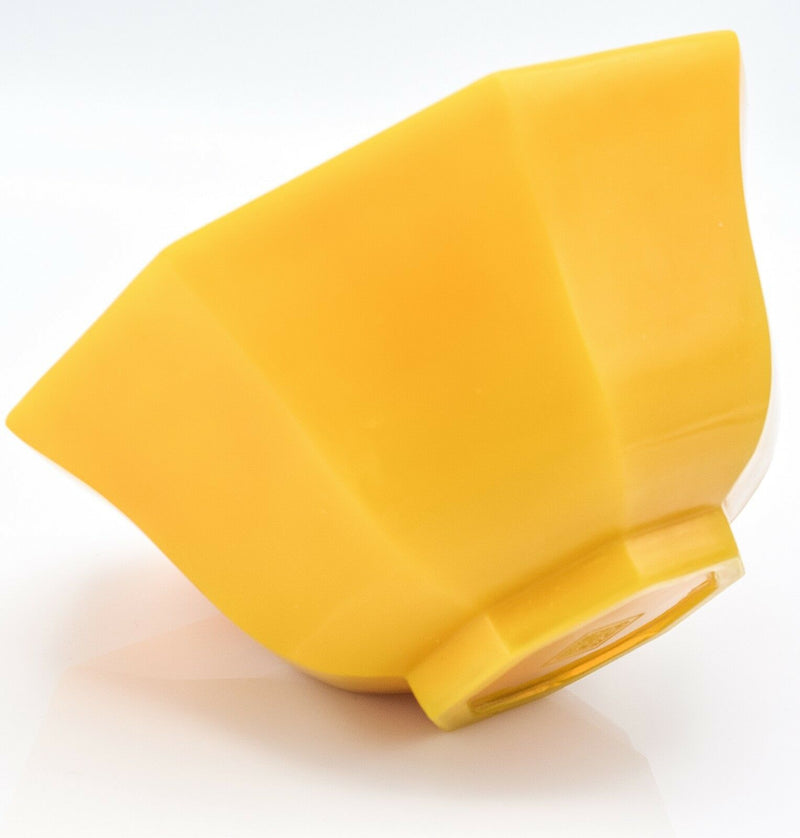 Antique Qianlong Dynasty 18th Century Beijing Yellow Glass Bowl